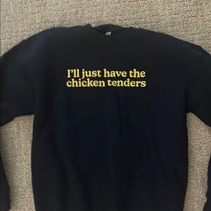 Blue Graphic Men's Sweater